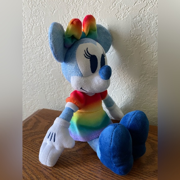 Disney Rainbow Collection Minnie Mouse Plush Doll - Picture 2 of 6